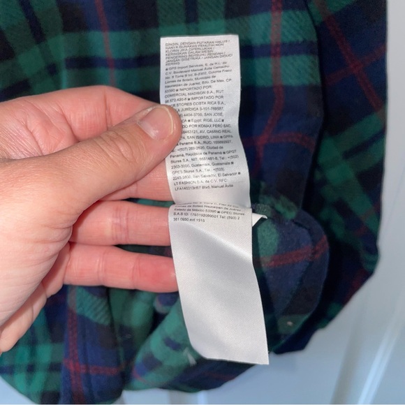 Old Navy Pajama Set Plaid - Picture 5 of 9